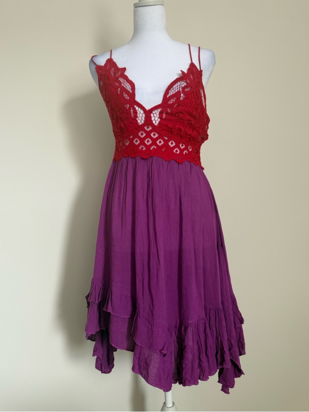 Free People Adella slip dress size medium